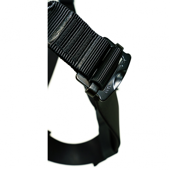 313 Lightweight Assault Harness | Tactical All-Black Rappel Harness from Columbia Safety